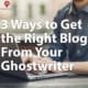 blog ghostwriters